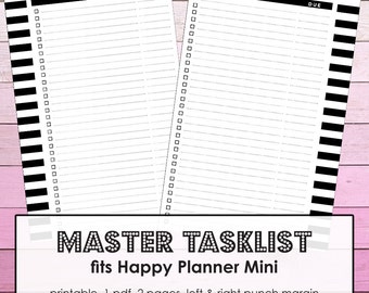 Master to do list | Etsy