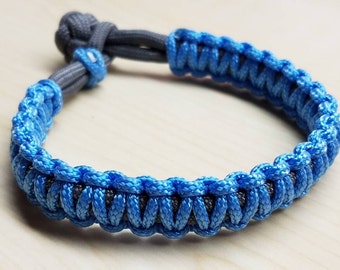 Blue paracord bracelet sporting goods blue jewelry paracord