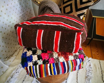Moroccan cushion kilim cushion cushin moroccan poufs pillow cushion berber cushion cushion berber poufs oreiller