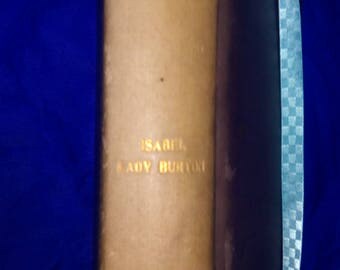 Antique book about German religious play The Passion Play at Ober-Ammergau by Isabel, Lady Burton. Edited with preface by W. H. Wilkins 1900
