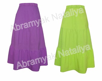 Lilac african maxi skirt Lilac ankara skirt long Lilac skirt for cruise Lilac boho skirt Lilac summer maxi skirt Lilac summer boho skirts