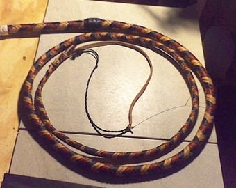 8 1/2 foot bullwhip 100 percent kangaroo