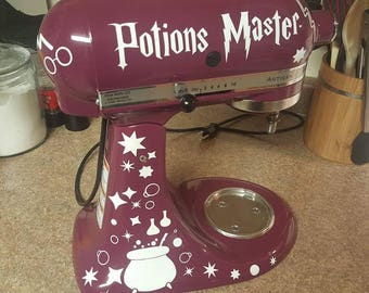 Wizard KitchenAid Mixer Decal harry