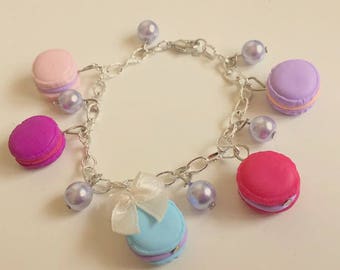 handmade polymer clay bracelet