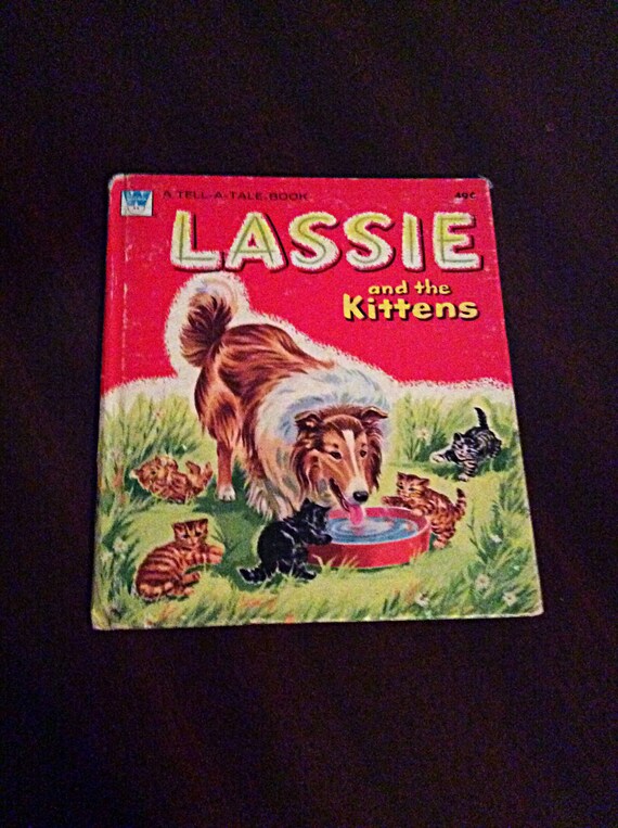 Set Of Three Vintage Lassie Books Tell A Tale Books Lassie 