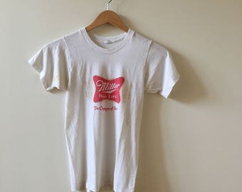 miller high life shirt vintage