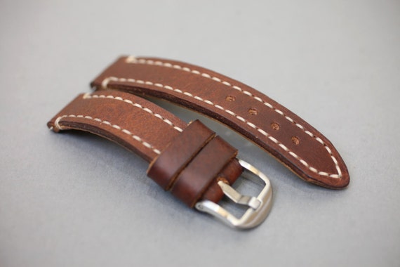 Rolex Milsub leather strap/Watch strap/Mens watch/Wedding