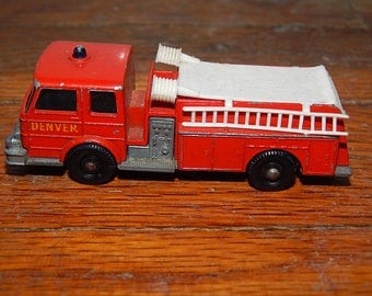 Vintage . Lesney . Matchbox Series No 29 . Fire Pumper Truck