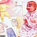 Baby Layette Pattern, Pajamas, Kimono, Baby Nightie, Top, Hat, Bib, Blanket, Drawstring Sleeper for Baby Sewing Pattern