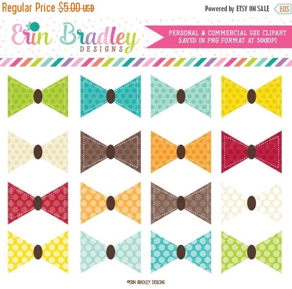 50% OFF SALE Bowtie Clipart, Little Man Clipart, Little Man Party or Baby Boy Clip Art Graphics Instant Download Il_570xn