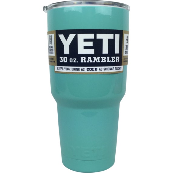 teal yeti mug