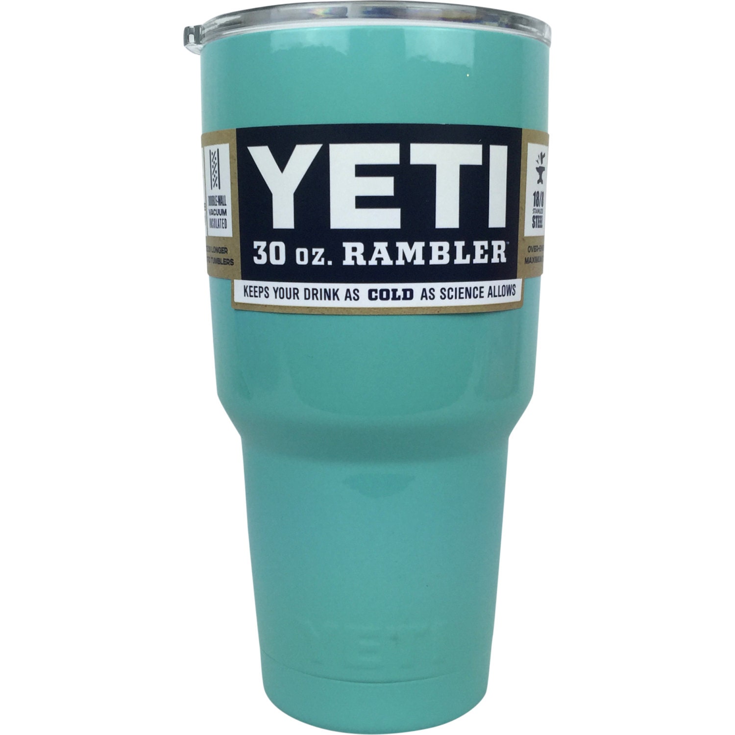 Authentic 30oz Yeti Ramblers TEAL Rambler by TheGlitterSquad