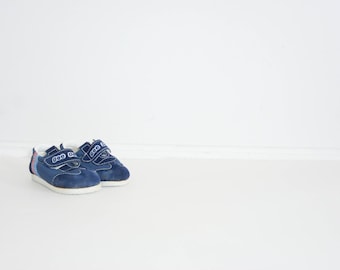 Vintage Blue Toddler Sneakers