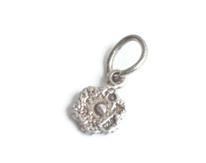 Sterling Silver Snowflake Charm Tiny Charm for Charm Bracelet