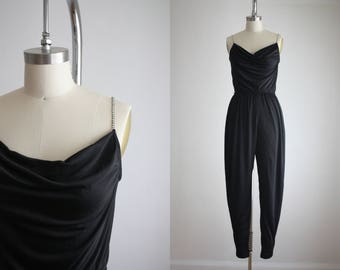 vintage rhinestone jumpsuit