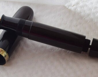 Vintage jumbo japanese urushi fountain pen
