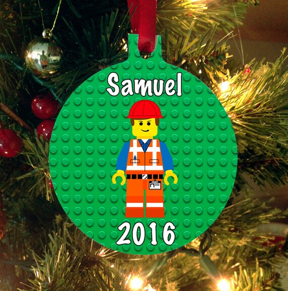 lego ornament personalized christmas ornament lego movie lego ornament personalized christmas ornament lego movie