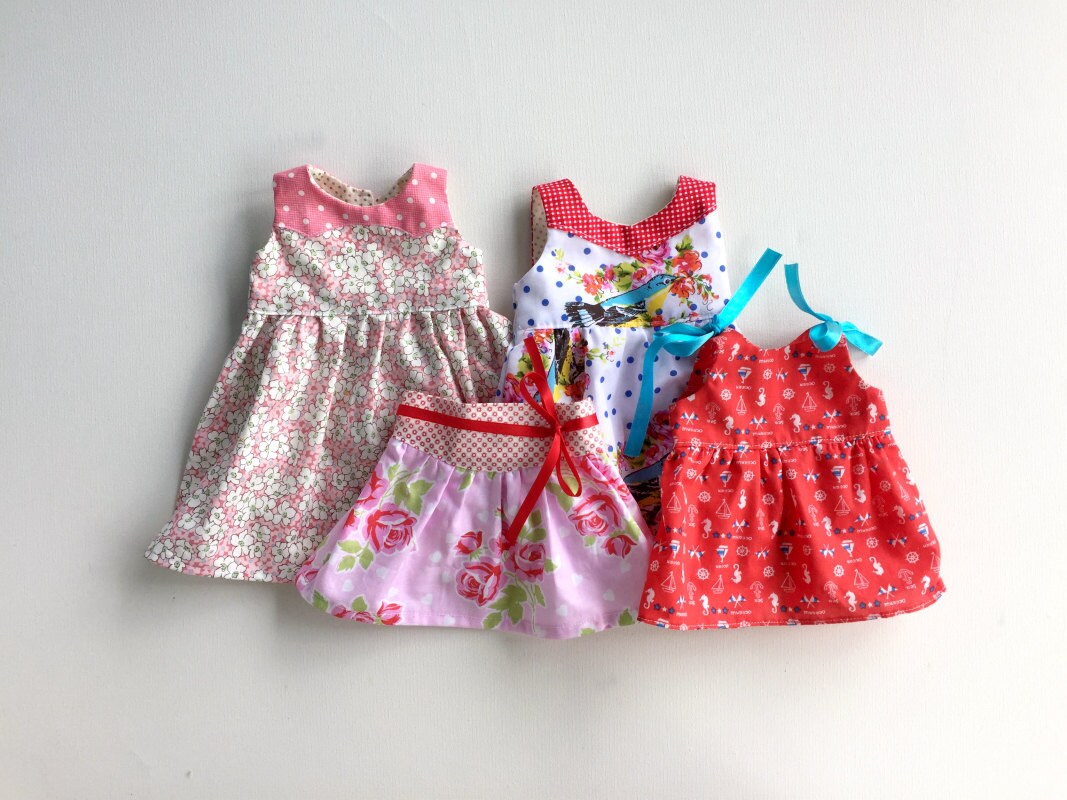 Dolly PDF Sewing Pattern Bundle 3 dresses 1 skirt 1 top