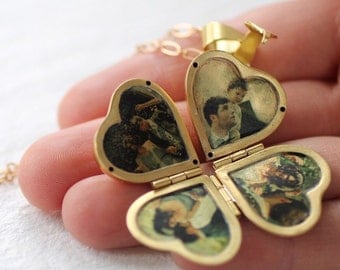 Personalised Photo Locket ... Engraved Personalized Gift New Mom Girlfriend Photograph