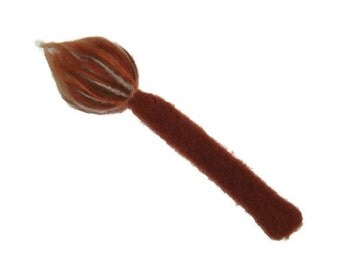 Cat Toy - Organic Catnip Cat/Kitten Toy - -Hand Knit Felted Wool Cat Tail - Thump - Pure Herb Stuffing, No Polyfil