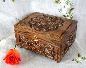 Custom Large Jewelry Box Bridesmaid Maid of Honor