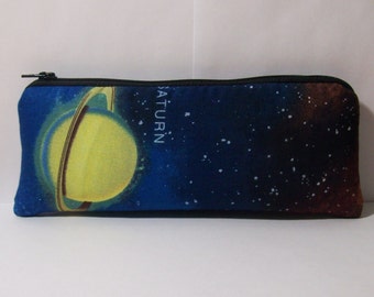 Pipe Pouch, Astronomy Bag, Pipe Case, Space Pipe Bag, Zipper Bag, Padded Pipe Pouch, Hippy, Stoner Gift, 420, Padded Zipper Bag - 7.5" LARGE
