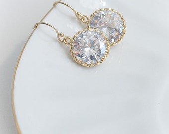 Pearl & Crystal Earrings