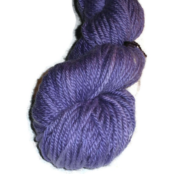 Chunky Yarn Handdyed Bluefaced Leicester Wool Chunky Weight