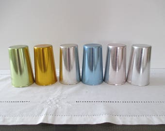 Bascal Anodized Aluminum Tumblers (Set of 6) - Aluminware Tumblers