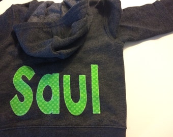 personalized baby sweatshirt