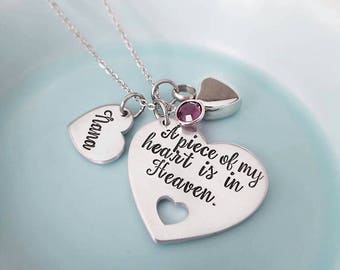 Cremation Urn memorial necklace, urn jewelry, cremation jewelry, sympathy gift, memorial necklace, Hand stamped urn jewelry, urn heart