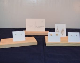 Earring Card Display / Earring Card Holder / Earring Card Organizer / Business Card Display / Jewelry Display Board