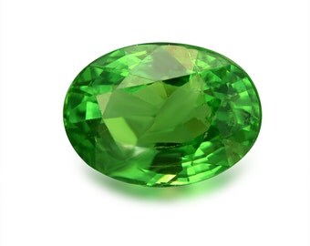 2.21ct Tsavorite Green Garnet Oval Shape Loose Gemstones (Watch Video) Free Shipping SKU 334A005