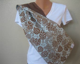 Reversible Pet Sling with Pocket