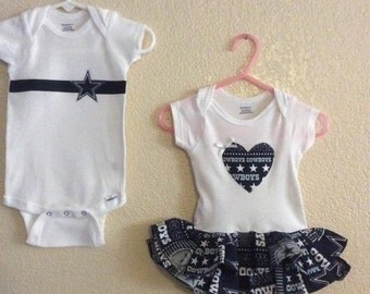 Dallas cowboys baby girl