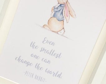 Peter rabbit quote | Etsy