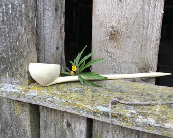 Vintage wooden spoon Handcarved spoon Rustic kitchen decor Farmhouse kitchen decor Scandinavian wooden spoon