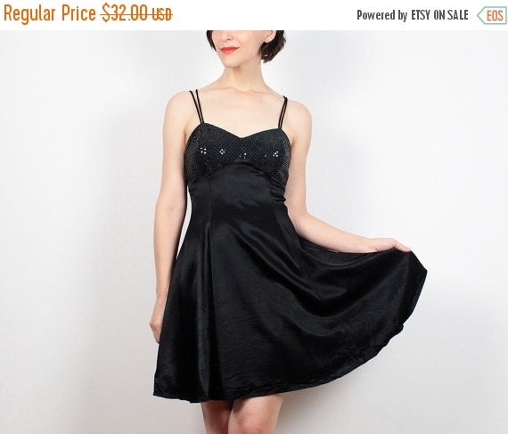 Vintage 90s Dress Little Black Dress Skater By ShopTwitchVintage   Il 570xN.1120131242 512v 