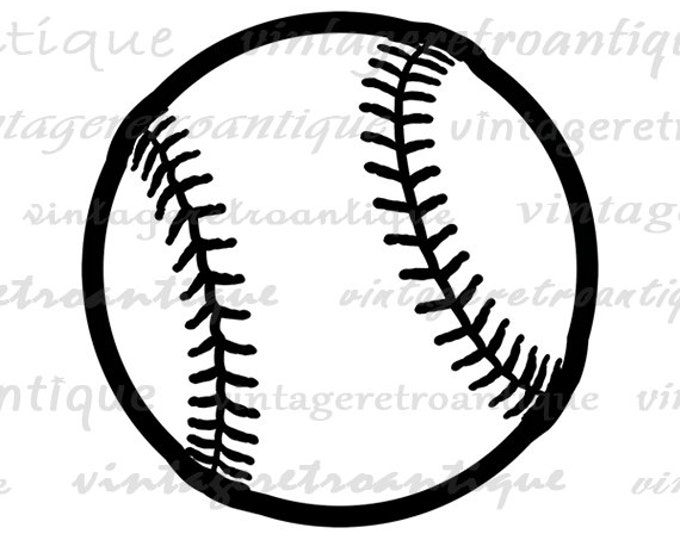 Baseball Digital Image Download Printable Baseball Graphic Artwork Jpg Png Eps HQ 300dpi No.4004