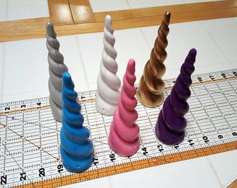 Unicorn Horn Equine Browband with Gold Pink White Blue Silver or Purple Horn - Horse, Pony or Miniature Horse Brow Band with Unicorn Horn
