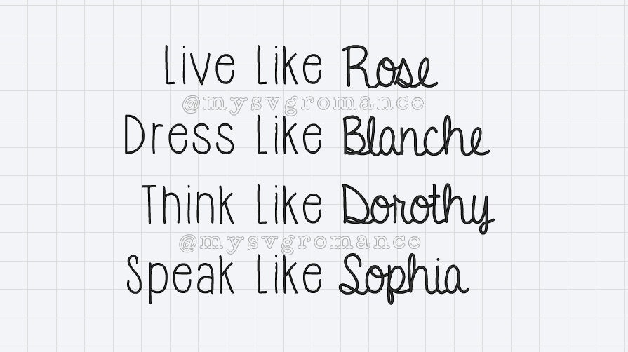 Download Golden Girls - Live Like Rose - Dress Like Blanche - Think ...