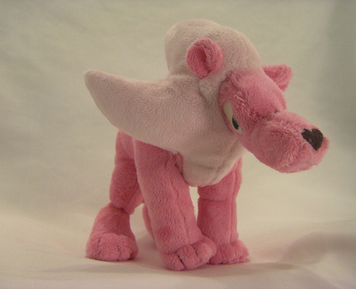 pink lion plush