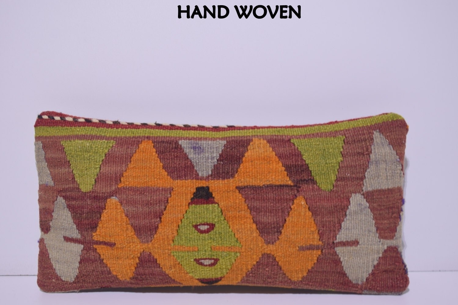 kilim pillow case bright bed pillow sham gypsy pillow cover