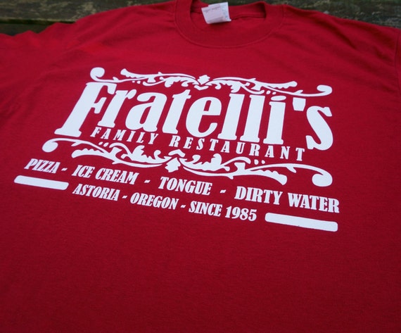 The Goonies Movie Fratelli's Restaurant Movie T-shirt