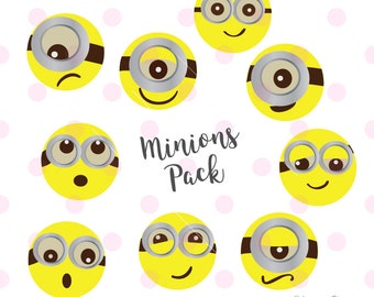 Minion SVG, Minion party, Minion birthday, Minion shirt, Minion birthday svg files for cricut INSTANT DOWNLOAD - Royalty Free, Business Use.