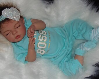 Custom made reborn baby girl! You choose her details! From the "Noah" sculpt!