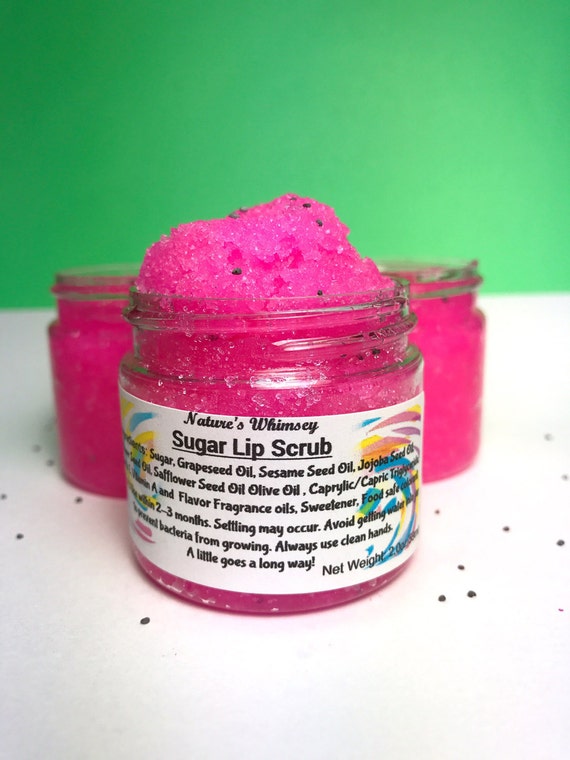 Watermelon Lip Scrub Lips Lip Balm lush exfoliating lip
