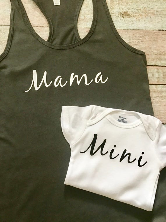 mommy and me custom shirts