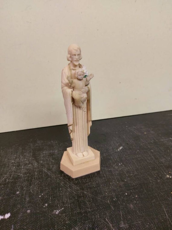 Items similar to Vintage religious figurine statue/antique collectible