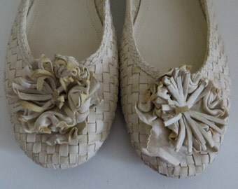 BCBG MaxAzria leather ballet flats- sz 6.5
